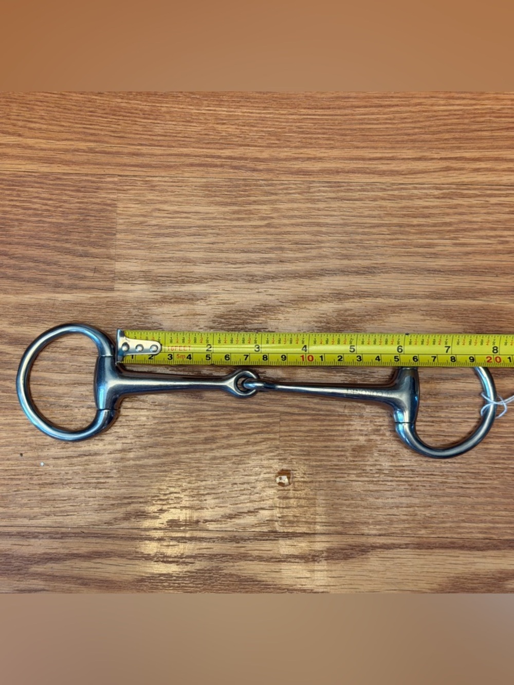 used 5.75” eggbutt snaffle bit